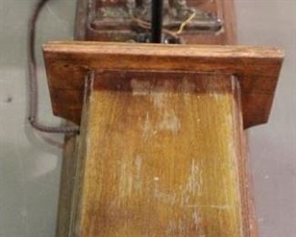 183 - Vintage wall telephone 31 1/2 x 8 1/2 x 6 1/2