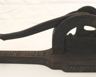 299xx - R.J.R. Brown's Mule Tobacco Cutter 18 x 6.5