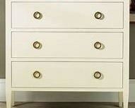 326x - Modern History 3 drawer chest on legs 35 x 35 x 17 1/2 - Somerset Bay Line does have staining to finish