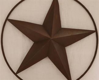 404 - Metal Texas star - 37 1/2"