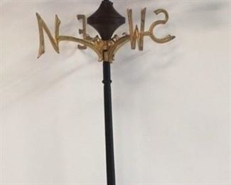 421 - Cast iron cow weathervane 36 x 18 1/2