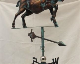 440a - Copper Moose Weathervane 28 x 42