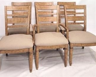 781 - Set of 6 Dining Chairs by Palmetto Home 38.5 x 24 x 19