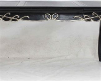 848 - New Butler Specialty one drawer carved desk 31 1/2 x 58 x 26