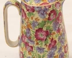 3004 - Royal Winton Royalty Chintz covered cream pot