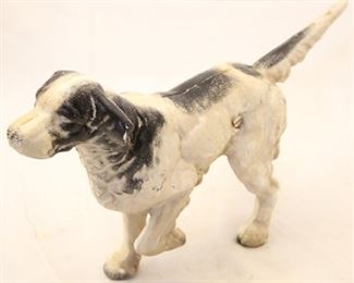 5255 - Cast iron pointer dog door stop 9 1/2 x 14 x 3