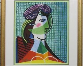 9010 - TETTE DE FEMME GICLEE BY PABLO PICASSO 27 X 22