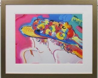 9017 - FRIENDS GICLEE BY PETER MAX 27 X 22