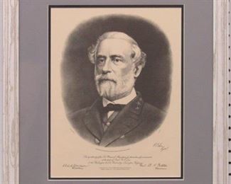 9054 - ROBERT E. LEE MEMORIAL SERIES 19.5 X 23
