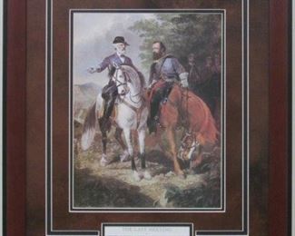 9057 - THE LAST MEETING BY E.B.D. JULIO 22.5 X 27.5