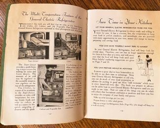 The Silent Hostess Treasure Book by GE Electrics 1932 (Interior view)