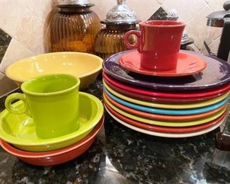 Assorted Fiesta Ware