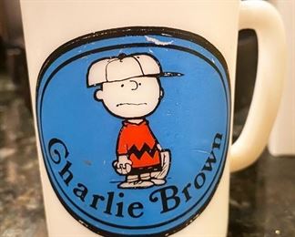Charlie Brown 1969 Avon Mug