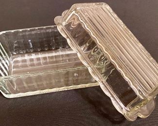 Federal Glass Butter Dish