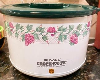 Rival Crock ette slow cooker
