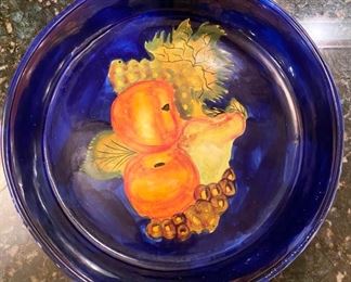 Mexican Hand-Painted Serving Bowl