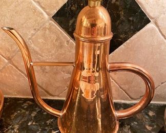 New Old Dutch Copper 1 Pint Oil Can