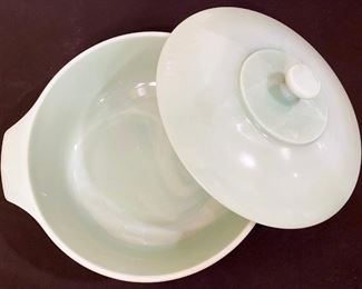 Fire King Jadeite Lidded Casserole Dish