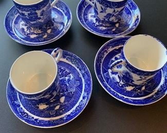 English Blue Willow China