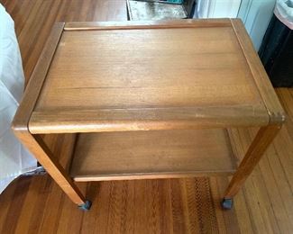 Danish Modern Teak Bar Cart