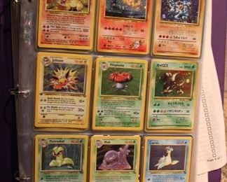 Late 1990's Pokemon card collection