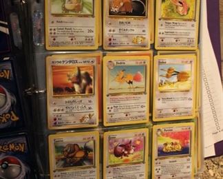Late 1990's Pokemon card collection