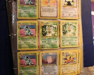 Late 1990's Pokemon card collection