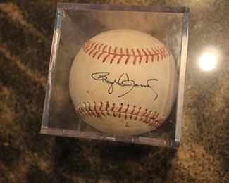 Baseballs signed by - Mariano Rivera, Roger Clemens, Mike Stanton