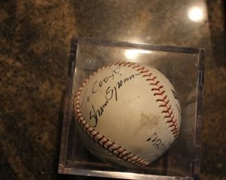 Baseballs signed by - Mariano Rivera, Roger Clemens, Mike Stanton
