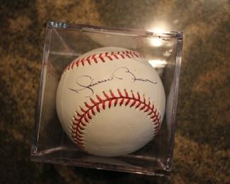 Baseballs signed by - Mariano Rivera, Roger Clemens, Mike Stanton