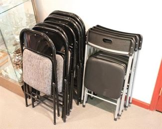 Folding chairs