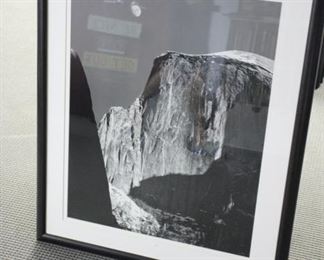 Ansel Adams "Moon & Half Dome" offset lithograph
