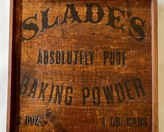 Antique Slades Baking Soda Decor