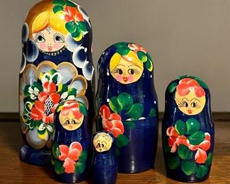 Hand Painted Nesting Dolls