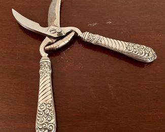 Sterling Silver Poultry Shears