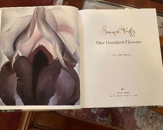 First Edition Georgia Okeefe "Flowers" picture book