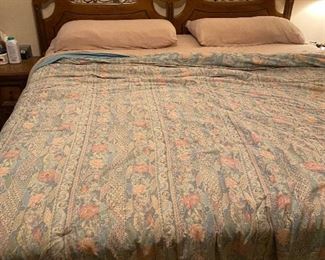 King bed with Spanish Flair