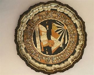 Egyptian multi metal tray