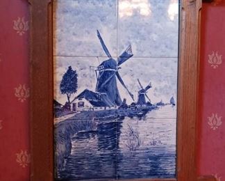Delft Framed Tile