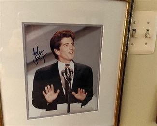John Kennedy Junior, signed