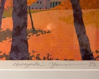 Signed 1983 Hisayuki Yamaie