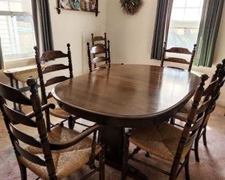 Thomas P Beals Dining Table w/Pads