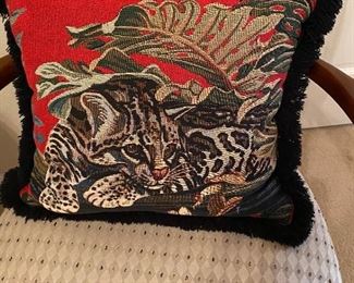 Set of two cute pillows.