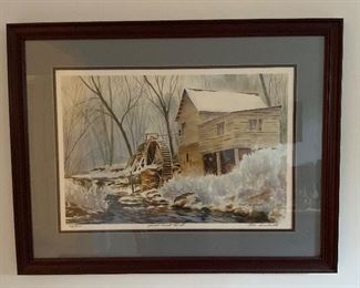 Tom Landreth signed and number...