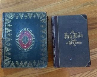 The Holy Bible containing the old and new testament translated out of the original tongues by his majesty special command Oxford 1786, vintage Hichcock's new and complete analysis of the Holy Bible