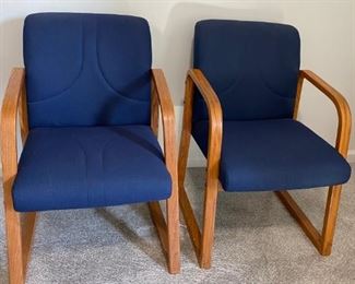 Pair of Office Side Chairs