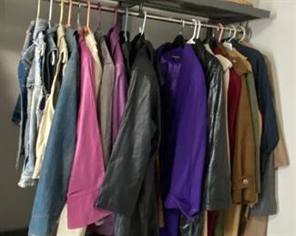 Men's and Women's Coats including a Large selection of leather coats and brand names like, Reed, Billicoat, R&R Casuals &  London Fog