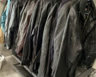 Men's and Women's Coats including a Large selection of leather coats and brand names like, Reed, Billicoat, R&R Casuals &  London Fog