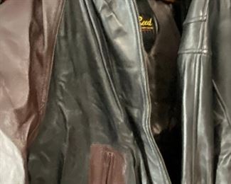 Men's and Women's Coats including a Large selection of leather coats and brand names like, Reed, Billicoat, R&R Casuals &  London Fog