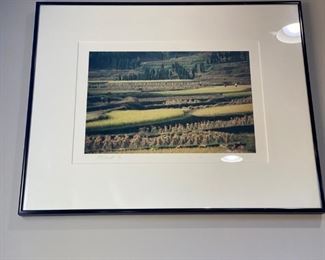 Several Original Framed Art Photos by Artist- Jim Darnell , Kansas(1996 Wheat Fields)